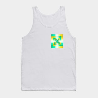 Green Pilled Tank Top